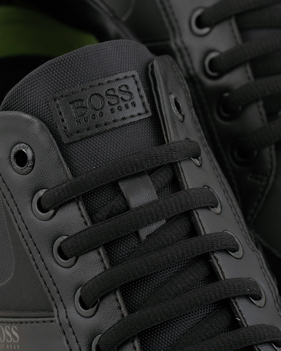 Homme | BOSS Athleisure Saturn Low Sneaker Black | BOSS GREEN | BOSS Athleisure Saturn Low Sneaker Black