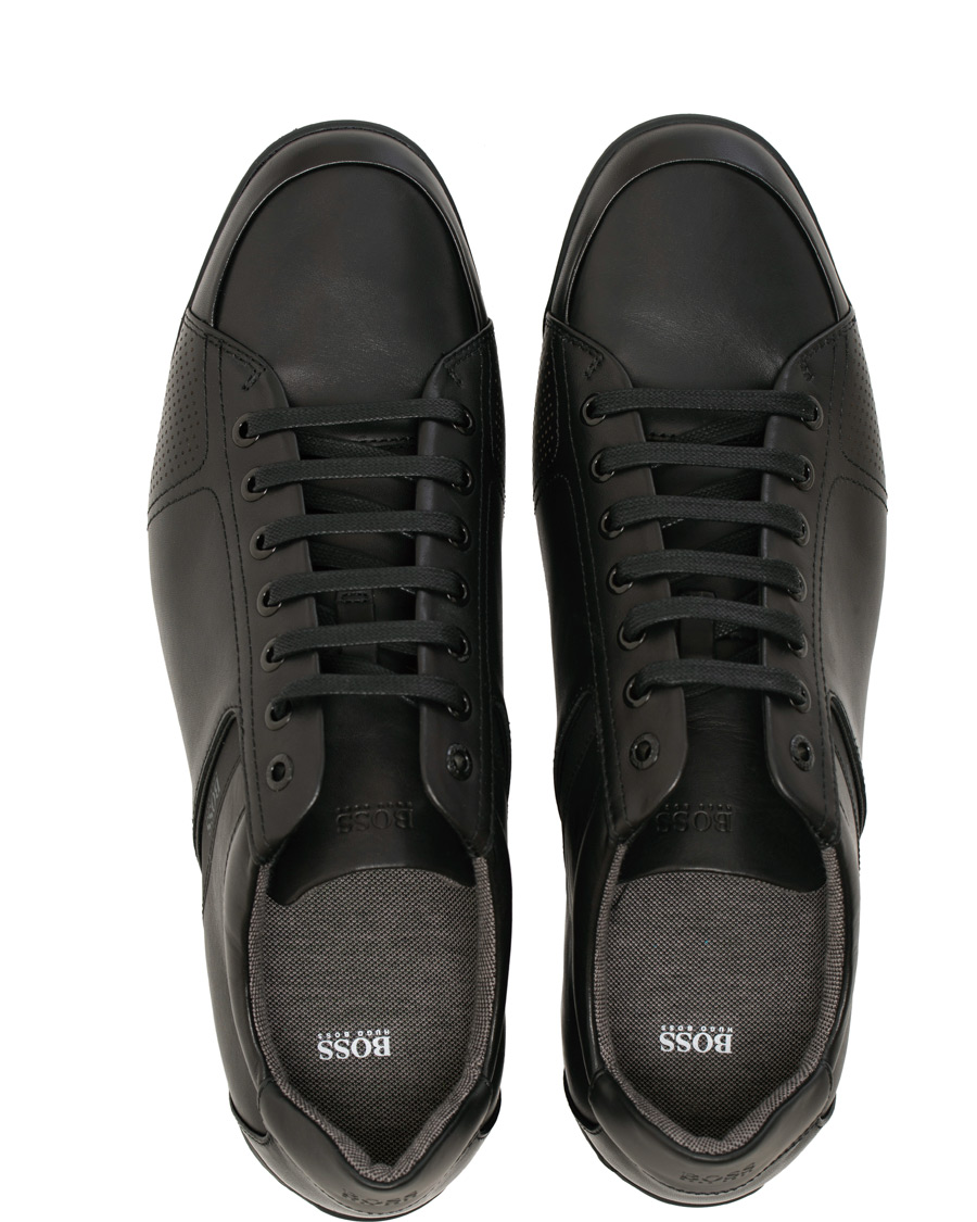Heren | BOSS Athleisure Saturn Low Sneaker Black | BOSS GREEN | BOSS Athleisure Saturn Low Sneaker Black