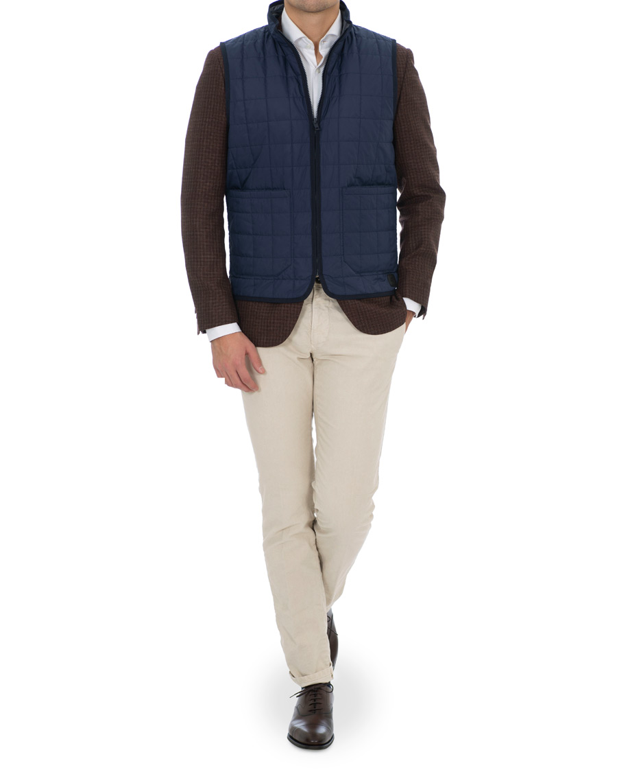Homme | Manteaux Et Vestes | Fay | Suffolk Down Vest Navy