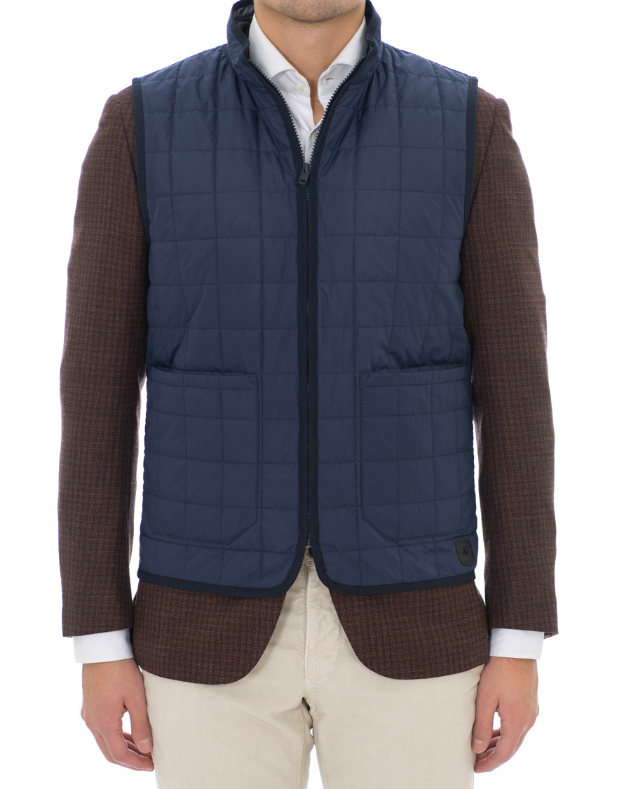 Homme | Manteaux Et Vestes | Fay | Suffolk Down Vest Navy