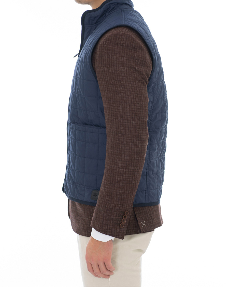 Homme | Manteaux Et Vestes | Fay | Suffolk Down Vest Navy