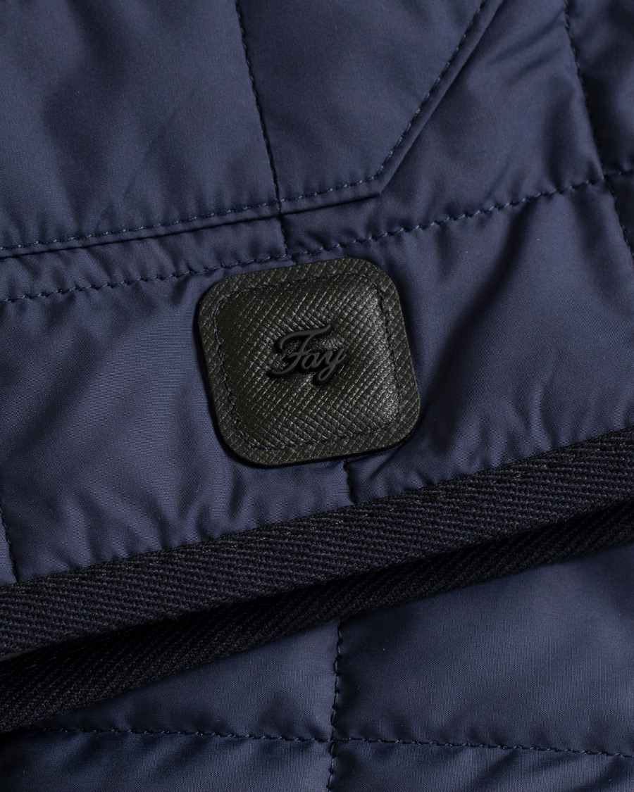 Homme | Manteaux Et Vestes | Fay | Suffolk Down Vest Navy