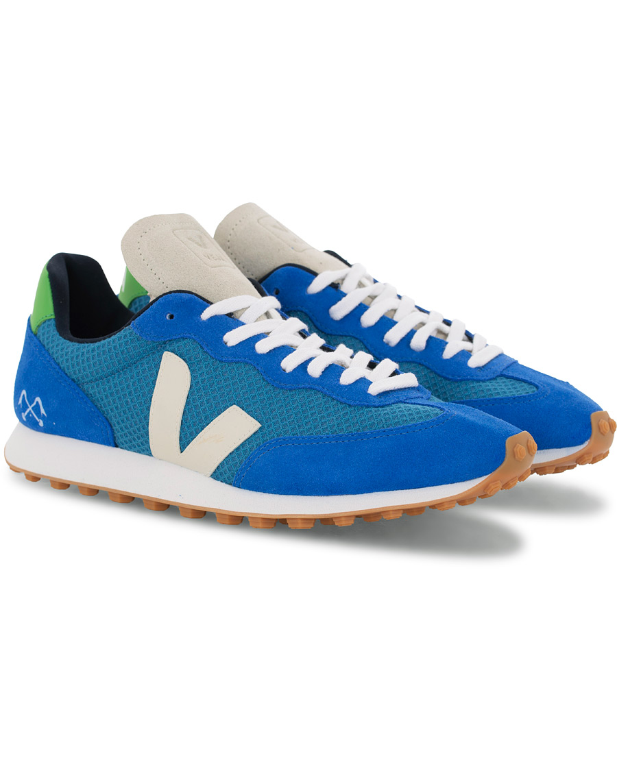 Homme | Veja Blue De Paname Collaboration Riobranco Sneaker Blue | Veja | Blue De Paname Collaboration Riobranco Sneaker Blue