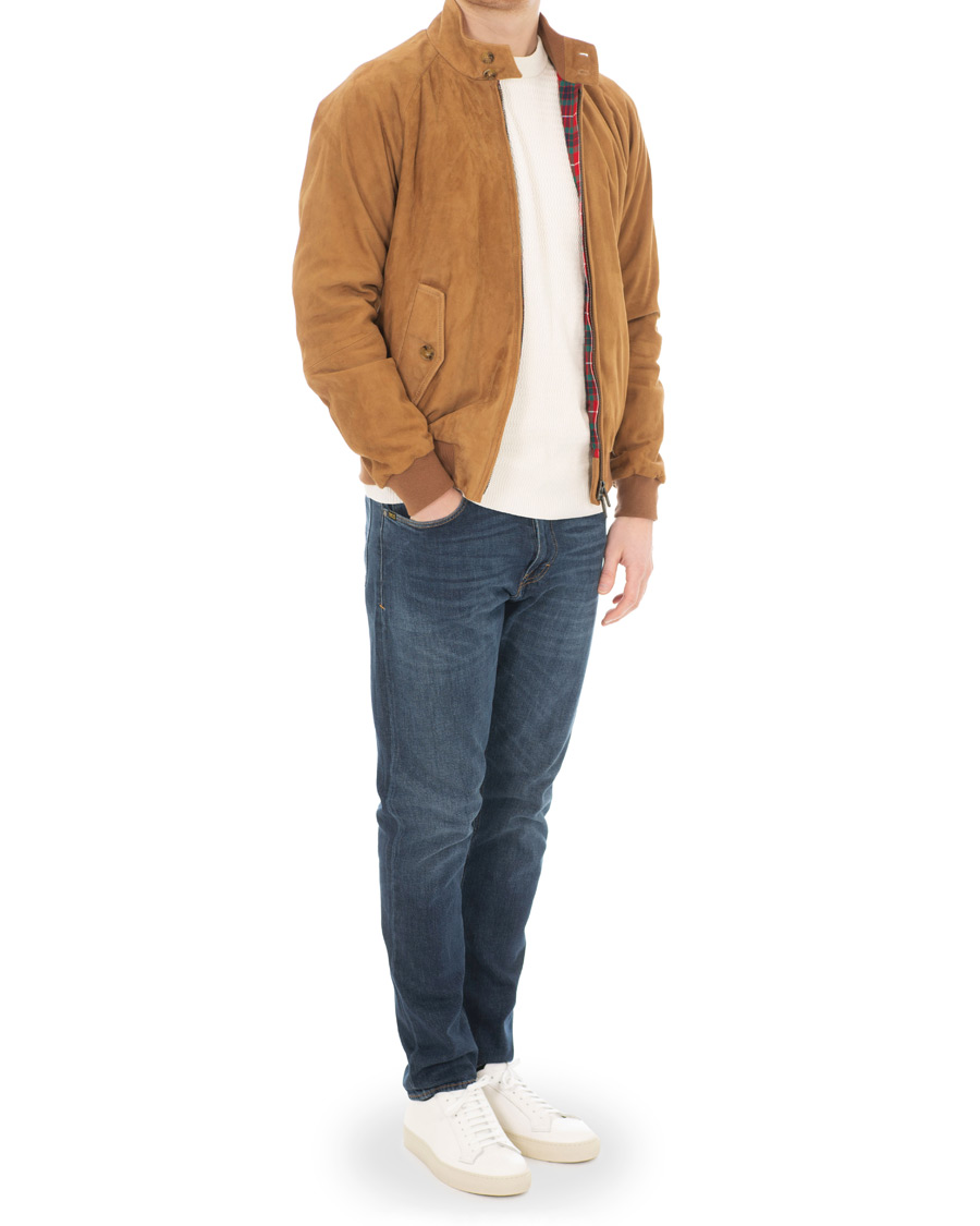 Homme | Manteaux Et Vestes | Baracuta | G9 Suede Jacket Tobacco