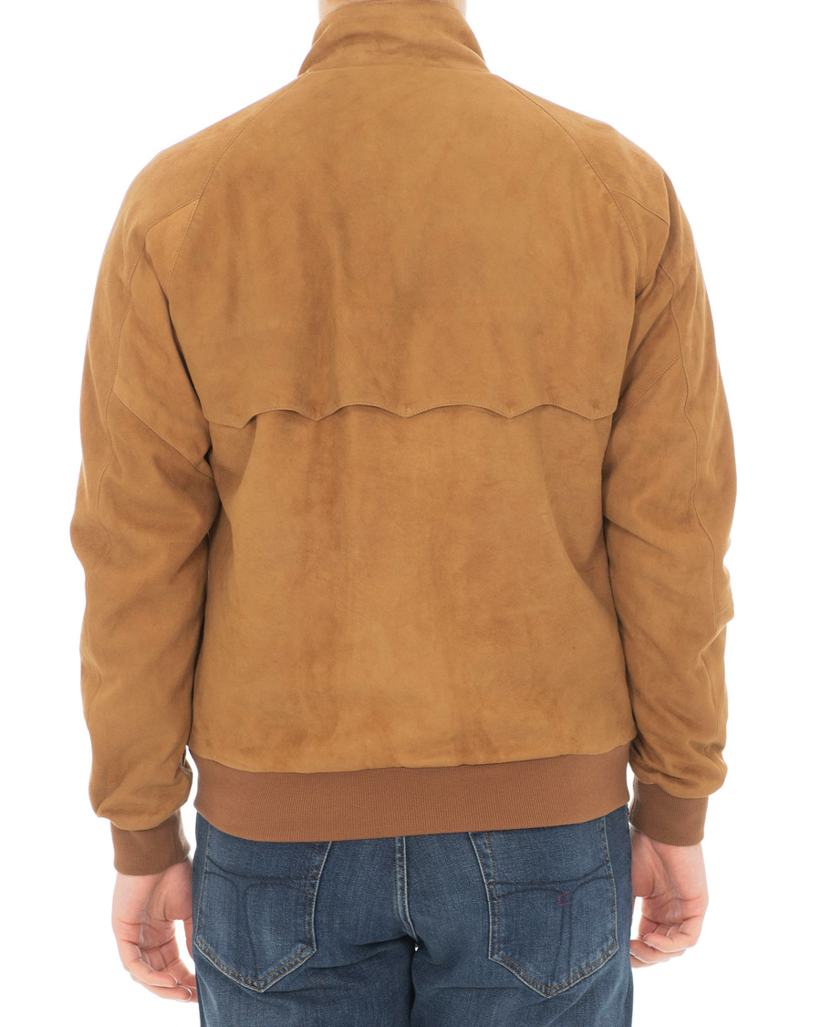 Homme | Manteaux Et Vestes | Baracuta | G9 Suede Jacket Tobacco