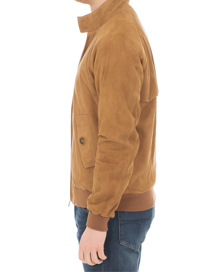 Homme | Manteaux Et Vestes | Baracuta | G9 Suede Jacket Tobacco