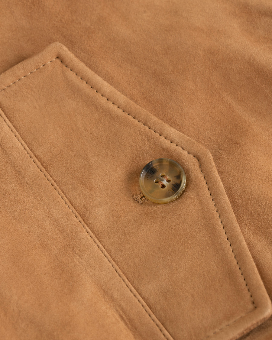 Homme | Manteaux Et Vestes | Baracuta | G9 Suede Jacket Tobacco