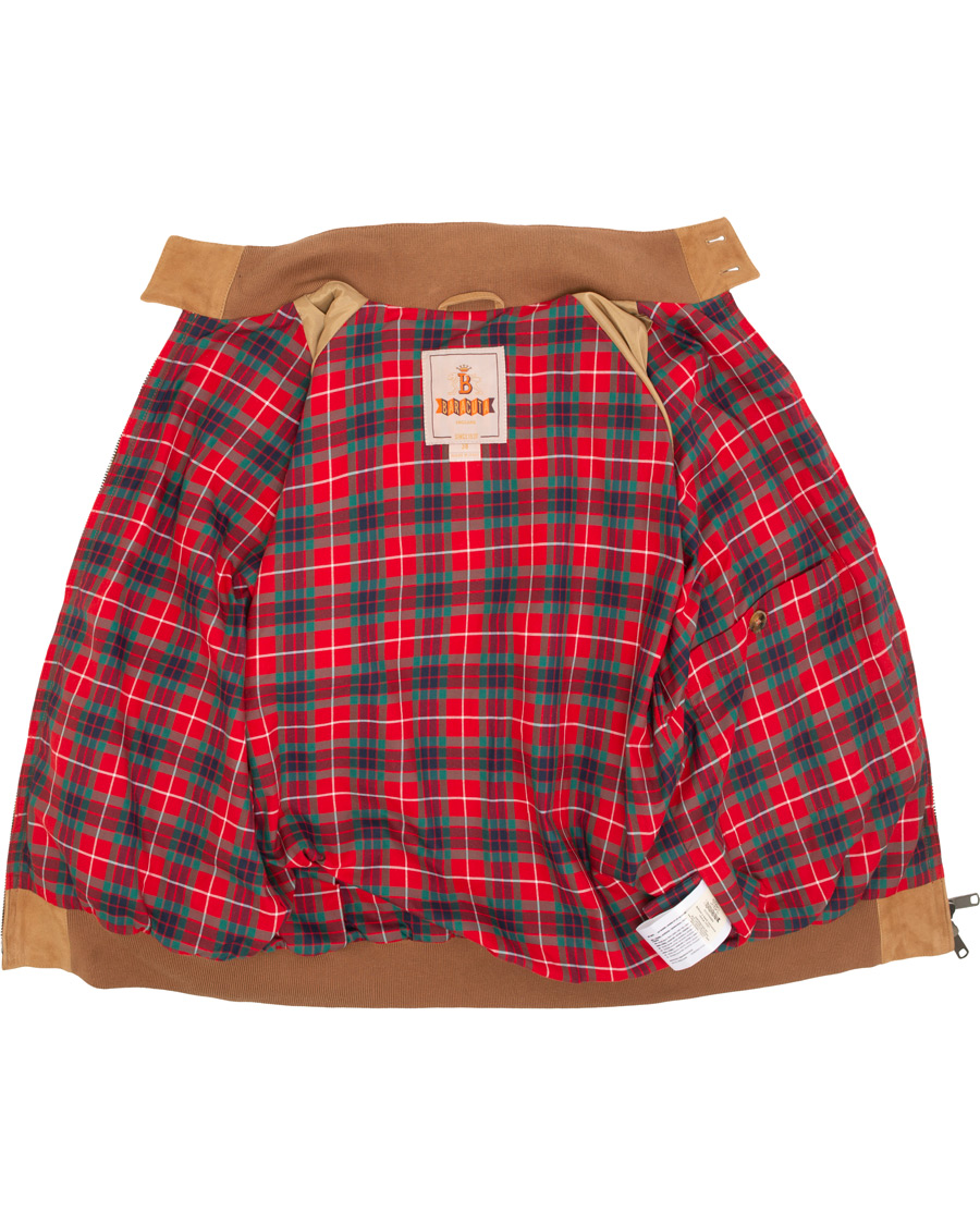 Homme | Manteaux Et Vestes | Baracuta | G9 Suede Jacket Tobacco