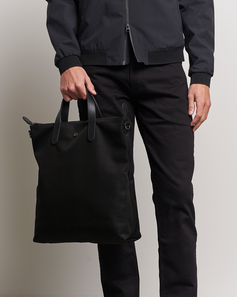 Homme | Sacs | Mismo | M/S Nylon Shopper Bag Black