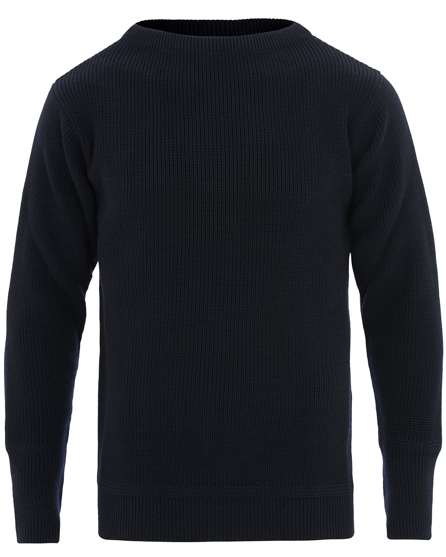 Heren | Truien | Andersen-Andersen | Sailor Crewneck Navy