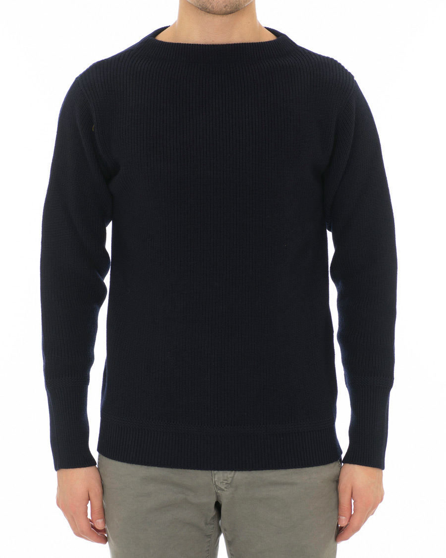 Heren | Truien | Andersen-Andersen | Sailor Crewneck Navy
