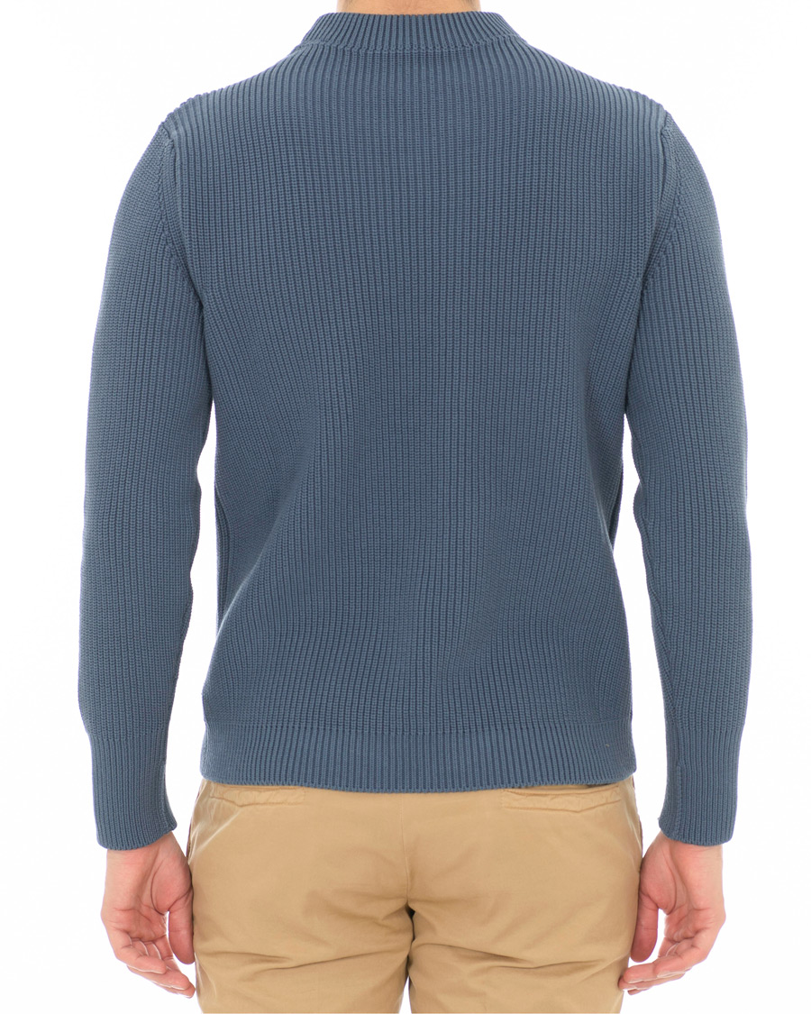 Homme | Pulls Et Tricots | Andersen-Andersen | Organic Cotton Crewneck Petroleum