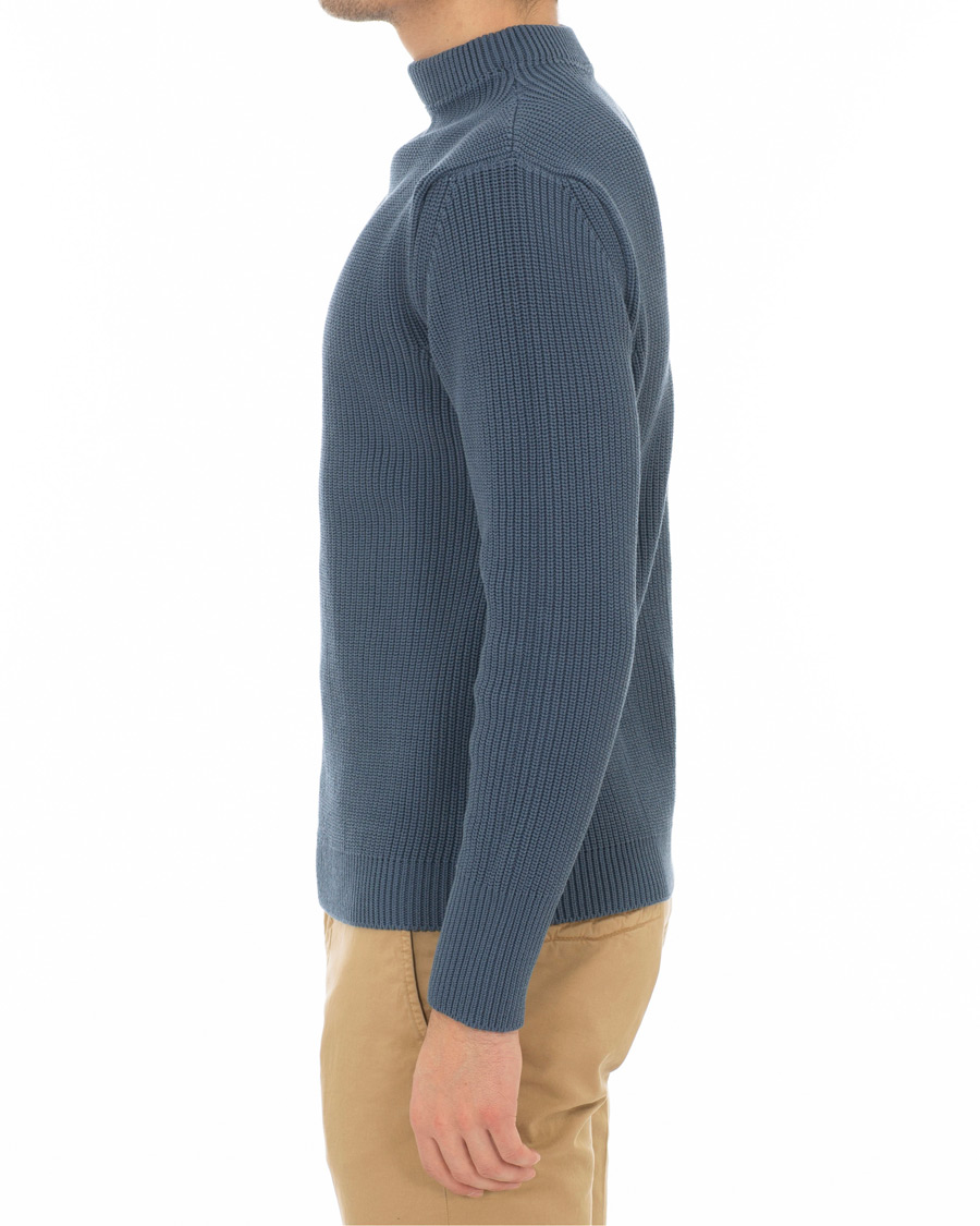 Homme | Pulls Et Tricots | Andersen-Andersen | Organic Cotton Crewneck Petroleum