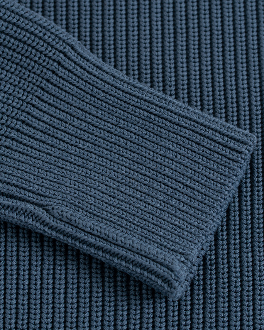 Homme | Pulls Et Tricots | Andersen-Andersen | Organic Cotton Crewneck Petroleum