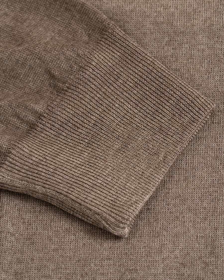 Homme | Pulls Et Tricots | Gran Sasso | Merino Vintage Full Zip Light Brown