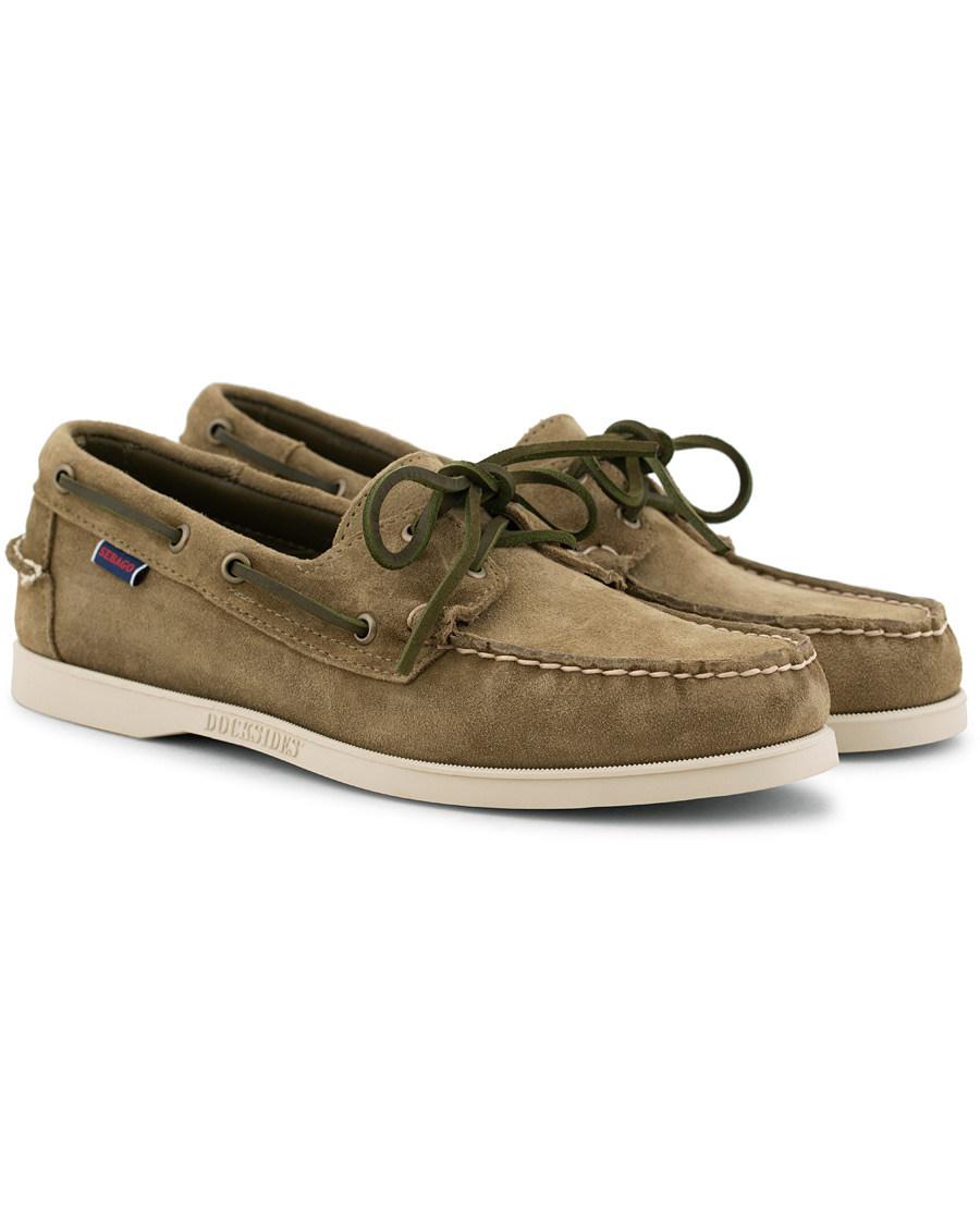 Homme | Sebago Docksides Boat Shoe Green Military | Sebago | Docksides Boat Shoe Green Military