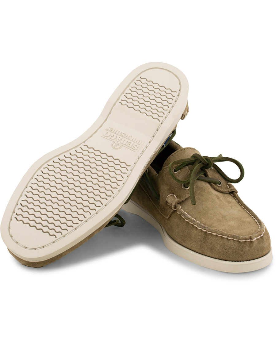Homme | Sebago Docksides Boat Shoe Green Military | Sebago | Docksides Boat Shoe Green Military