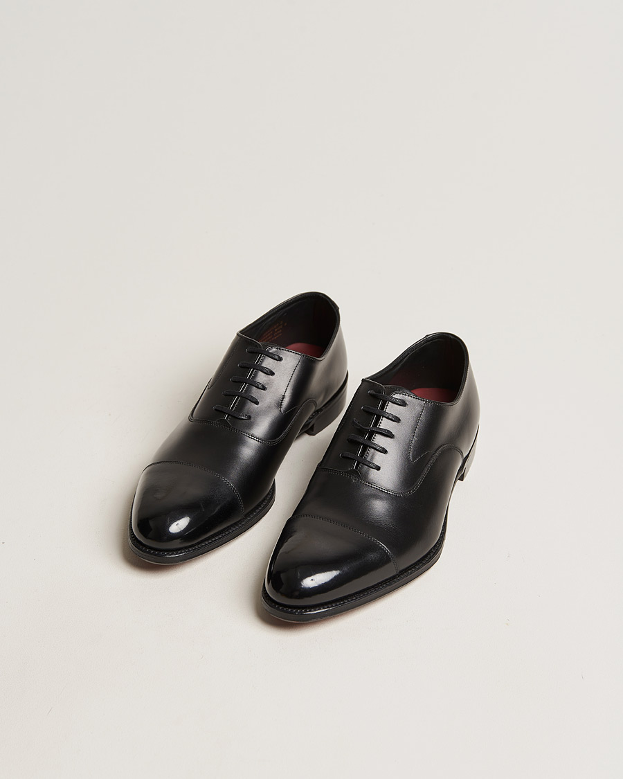 Homme | Loake 1880 Export Grade Hanover Toe Cap Oxford Onyx Black | Loake 1880 Export Grade | Hanover Toe Cap Oxford Onyx Black