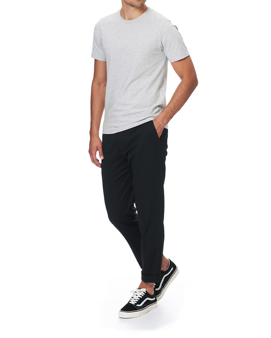 Homme | T-shirts | Filippa K | Soft Lycra Tee Light Grey Melange