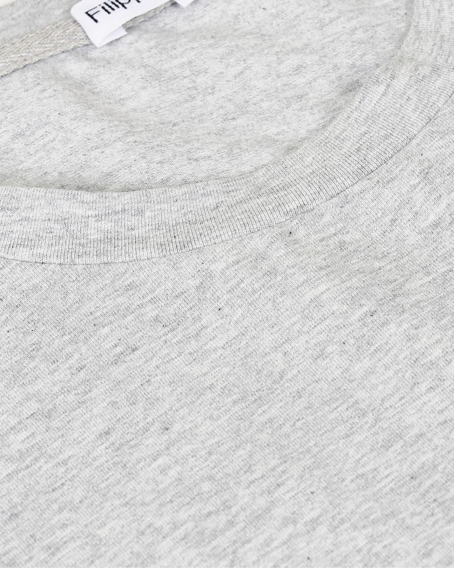 Homme | T-shirts | Filippa K | Soft Lycra Tee Light Grey Melange