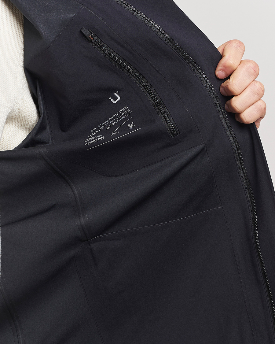 Homme | Manteaux Et Vestes | UBR | Sky Fall Waterproof Coat Black Storm
