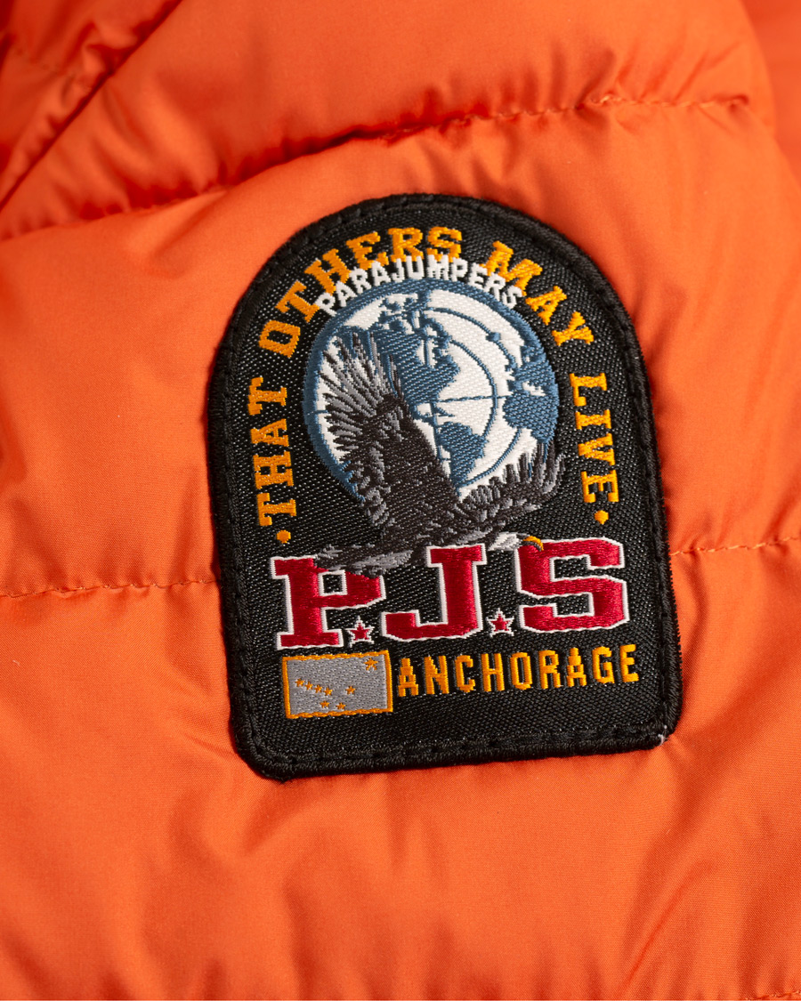 Homme | Manteaux Et Vestes | Parajumpers | Ugo Super Lightweight Jacket Jaffa Orange