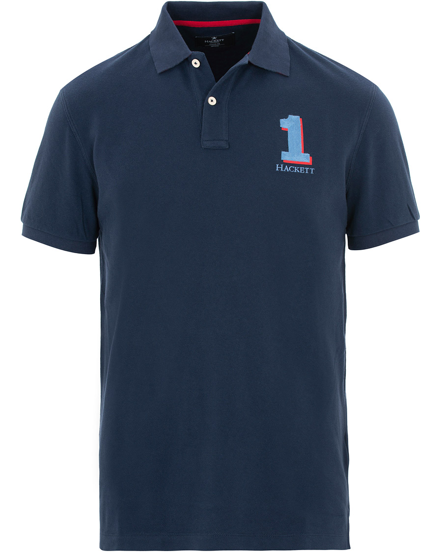 Heren | Polo's | Hackett | Number Polo Navy