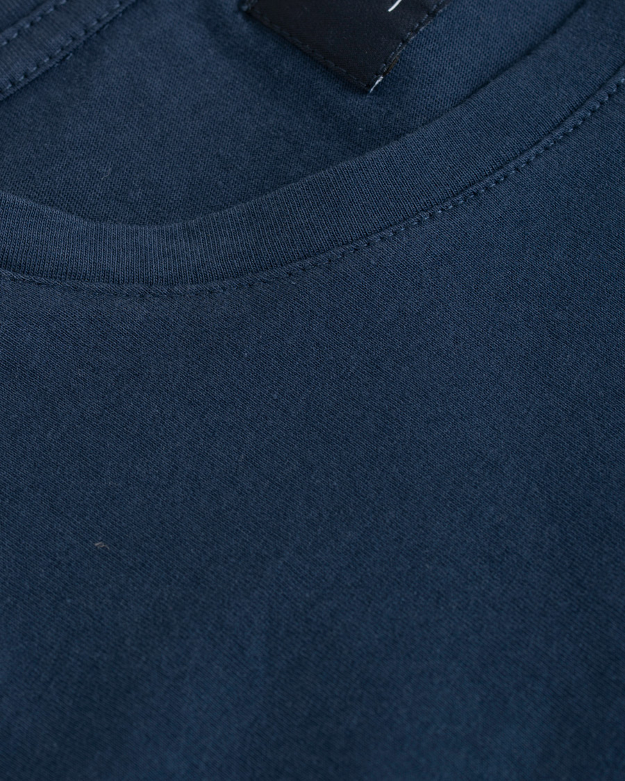 Homme | T-shirts | Hackett | Logo Crew Neck Tee Navy