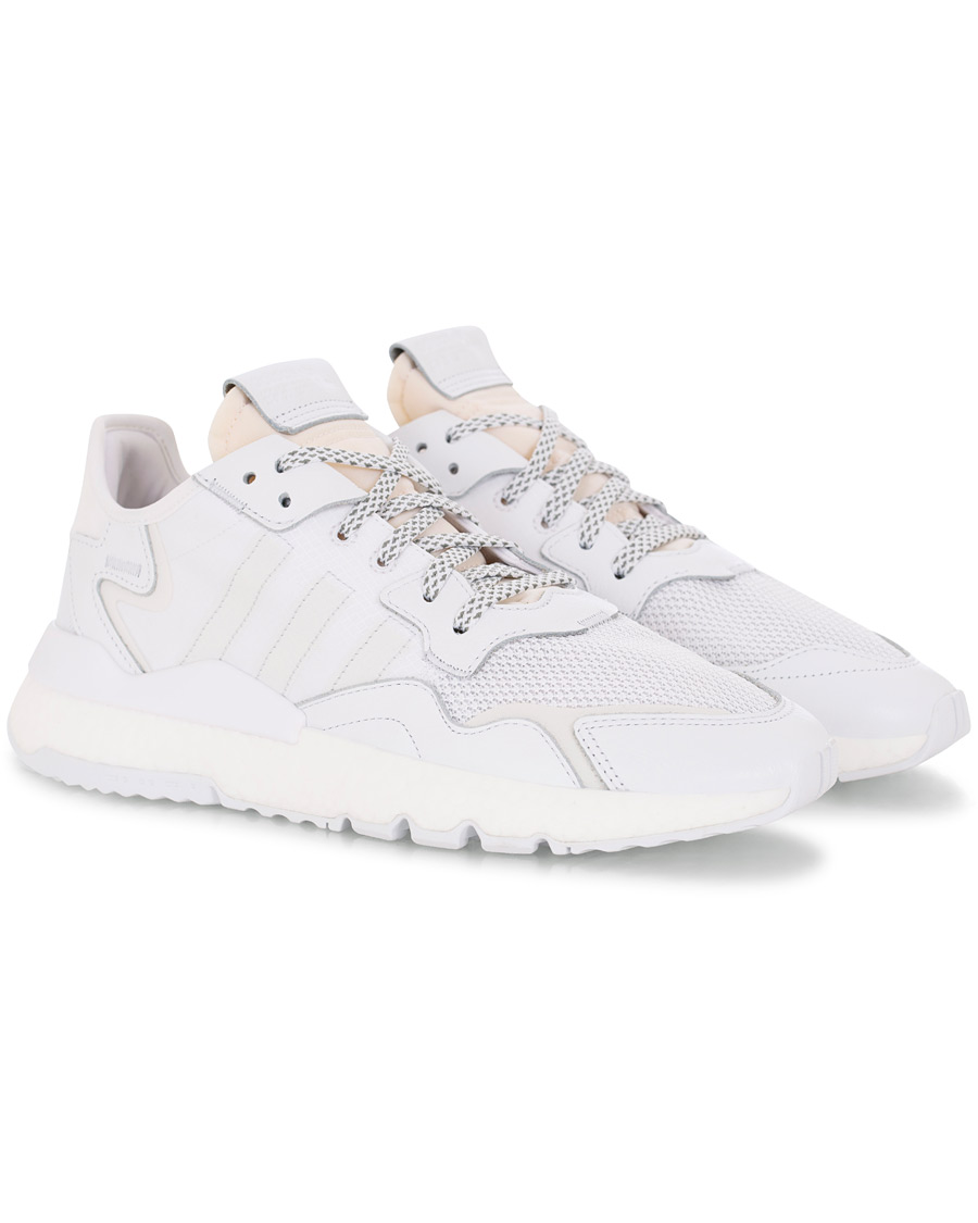 Homme | adidas Originals Nite Jogger Sneaker White/Crystal White | adidas Originals | Nite Jogger Sneaker White/Crystal White