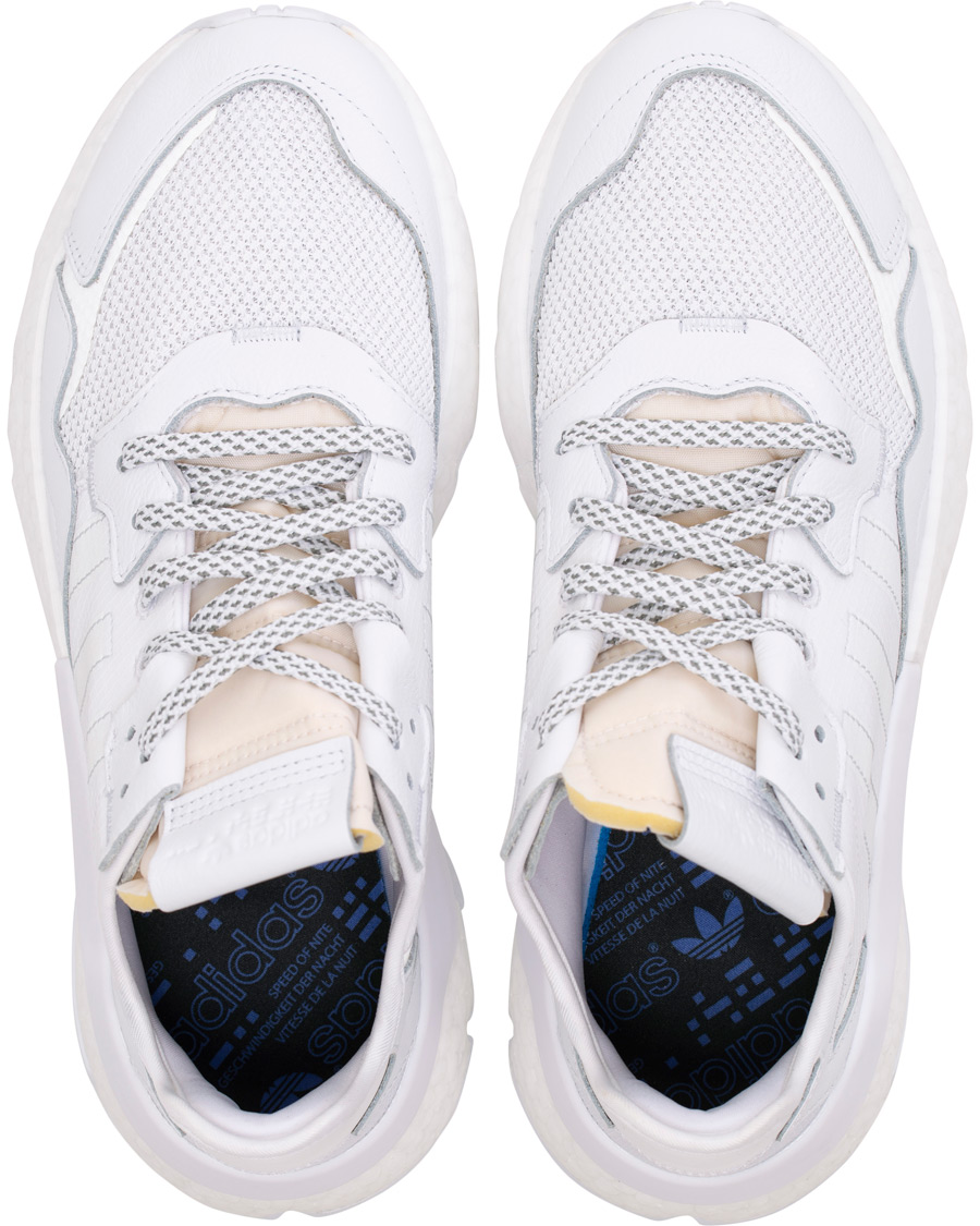 Homme | adidas Originals Nite Jogger Sneaker White/Crystal White | adidas Originals | Nite Jogger Sneaker White/Crystal White