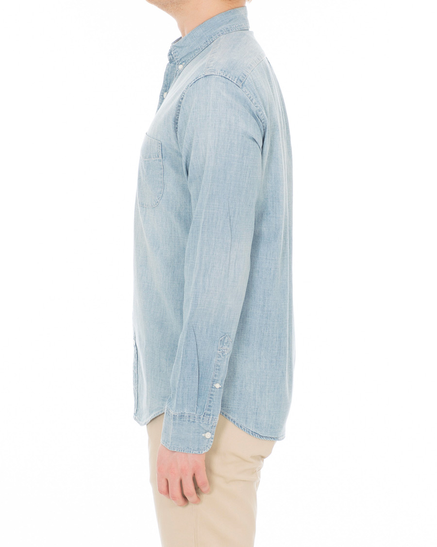Homme | Chemises | J.Crew | Slim Fit Chambray Shirt Light Wash