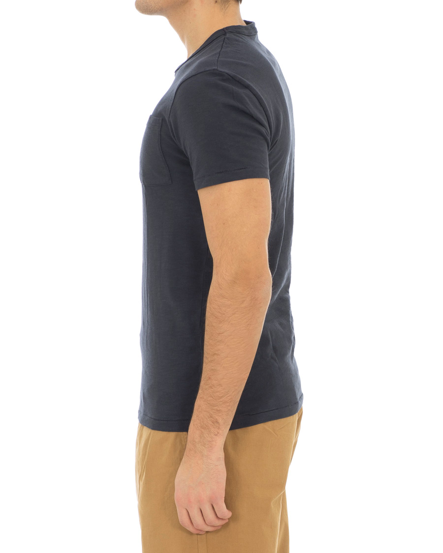 Homme | T-shirts | J.Crew | Slim Fit Garment Dyed Pocket Tee Marine Navy