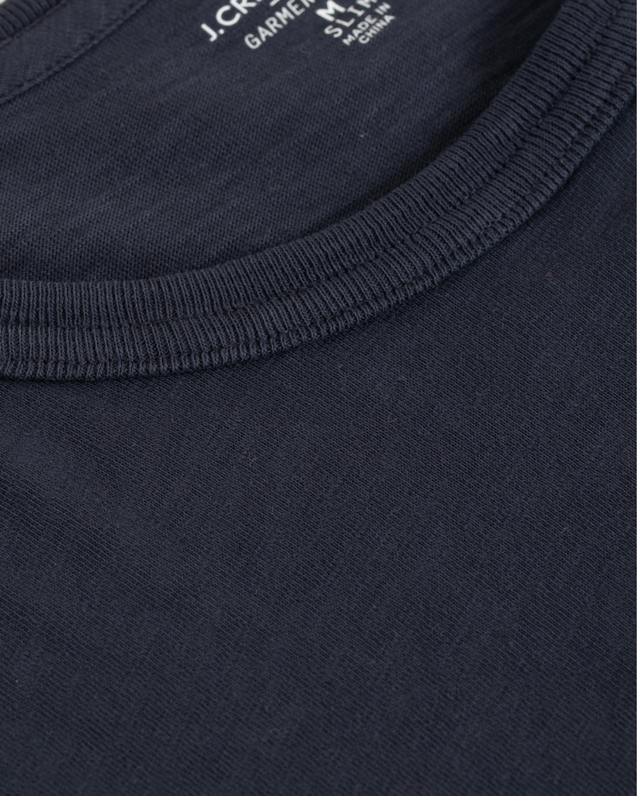 Homme | T-shirts | J.Crew | Slim Fit Garment Dyed Pocket Tee Marine Navy