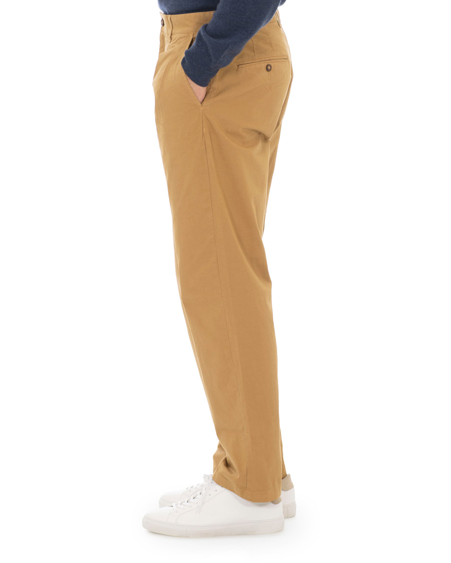 Heren | Broeken | J.Crew | Double Pleated Garment Dyed Canvas Chinos Melted Caramel