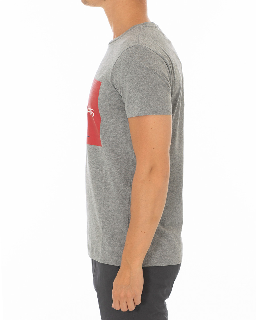 Homme | T-shirts | Calvin Klein Jeans | Monogram Box Logo Tee Grey Heather