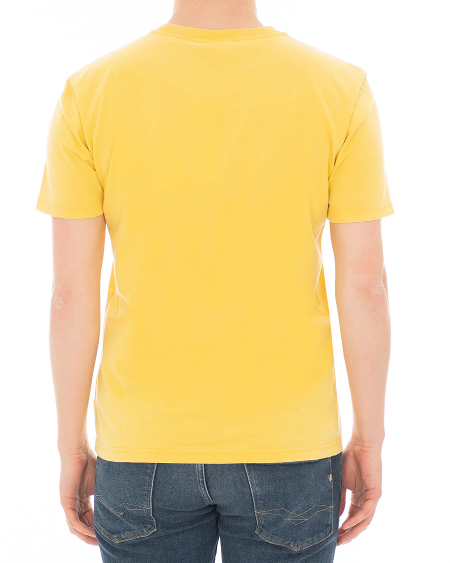 Homme | T-shirts | Calvin Klein | Garment Dyed Tee Yellow