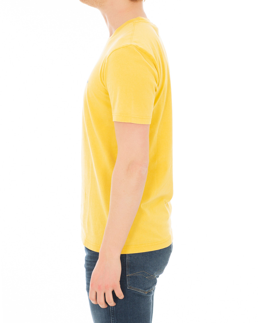 Homme | T-shirts | Calvin Klein | Garment Dyed Tee Yellow
