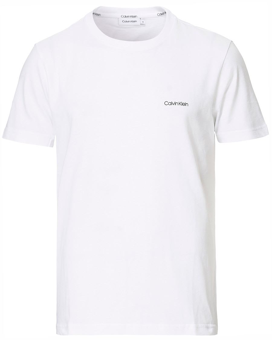 Homme | T-shirts | Calvin Klein | Chest Logo Tee White