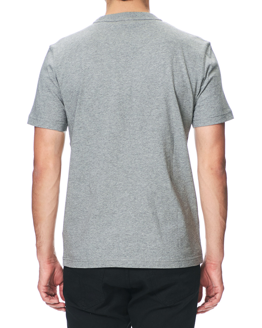 Heren | T-shirts | Calvin Klein | Chest Logo Tee Mid Grey Heather