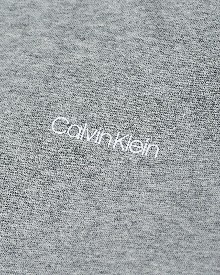 Heren | T-shirts | Calvin Klein | Chest Logo Tee Mid Grey Heather