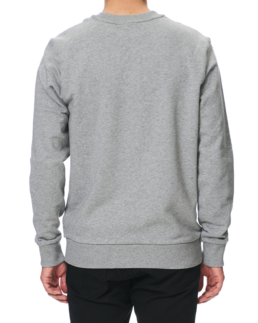 Heren | Truien | Calvin Klein | Front Logo Sweatshirt Mid Grey Heather