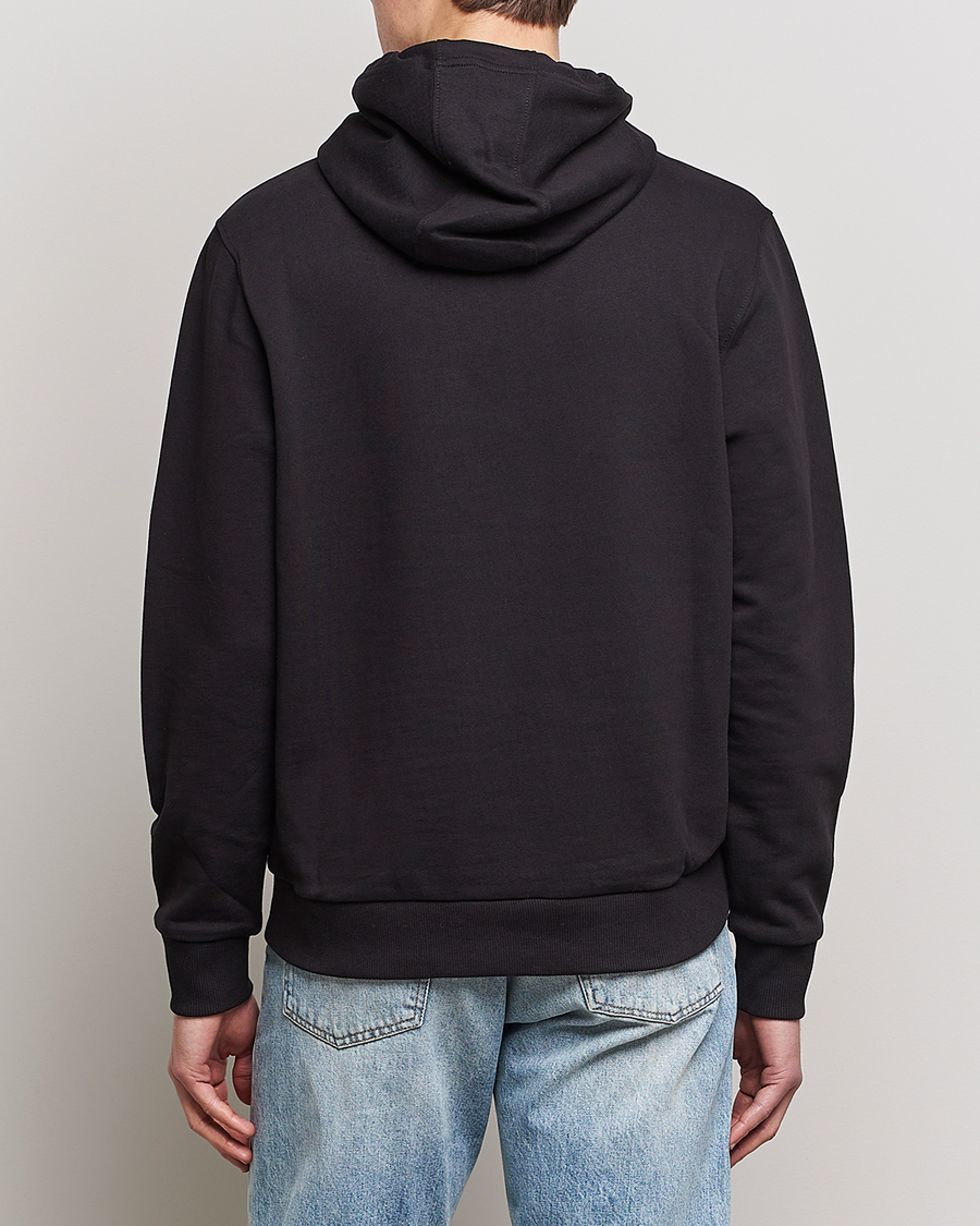 Homme | Pulls Et Tricots | Calvin Klein | Front Logo Hoodie Black