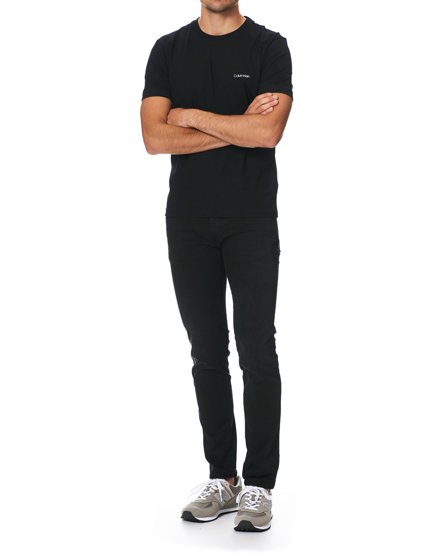 Homme | T-shirts | Calvin Klein | Chest Logo Tee Black