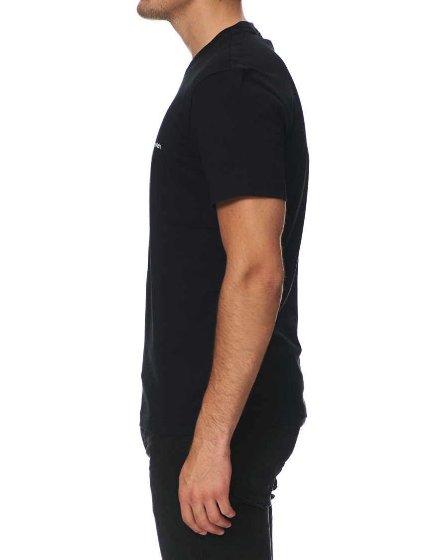 Homme | T-shirts | Calvin Klein | Chest Logo Tee Black