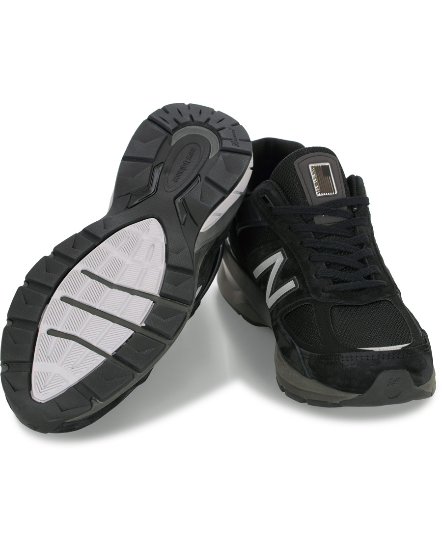 Homme | New Balance Made in USA 990 Sneaker Black US7 - EU40 | New Balance | Made in USA 990 Sneaker Black US7 - EU40