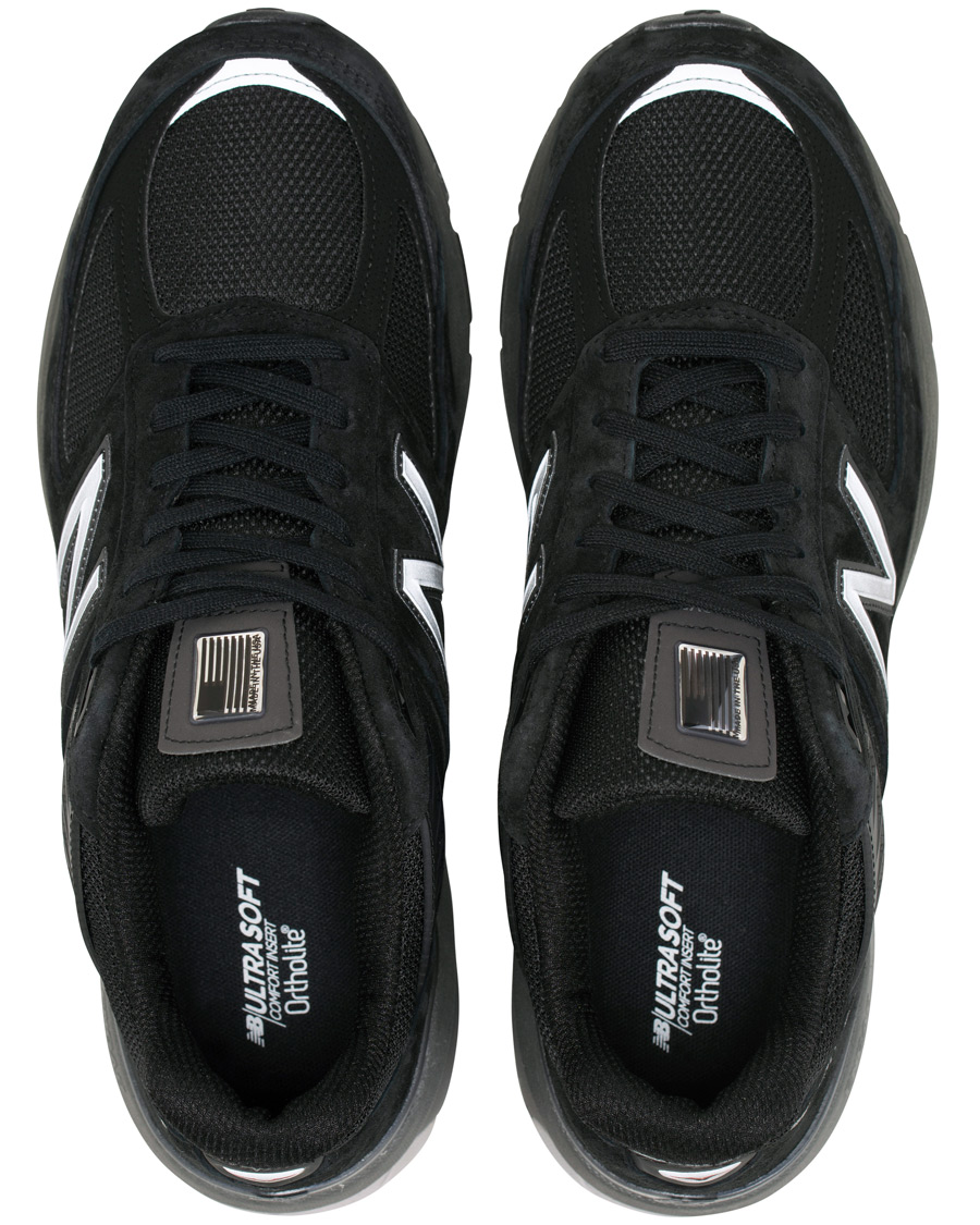 Homme | New Balance Made in USA 990 Sneaker Black US7 - EU40 | New Balance | Made in USA 990 Sneaker Black US7 - EU40