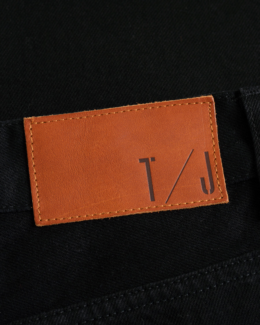 Homme | Jeans | Tiger of Sweden Jeans | Jud Selvedge Cropped Jeans Black