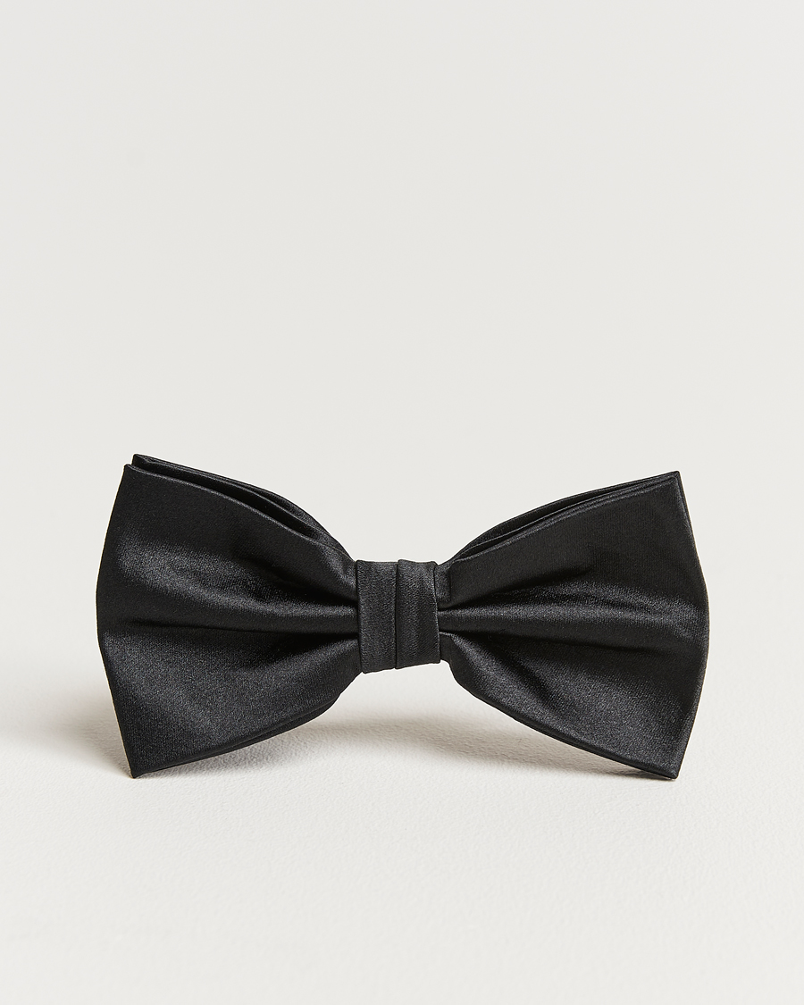 Homme | Nœuds Papillon | Amanda Christensen | Pre Tie Silk Ceremony Black