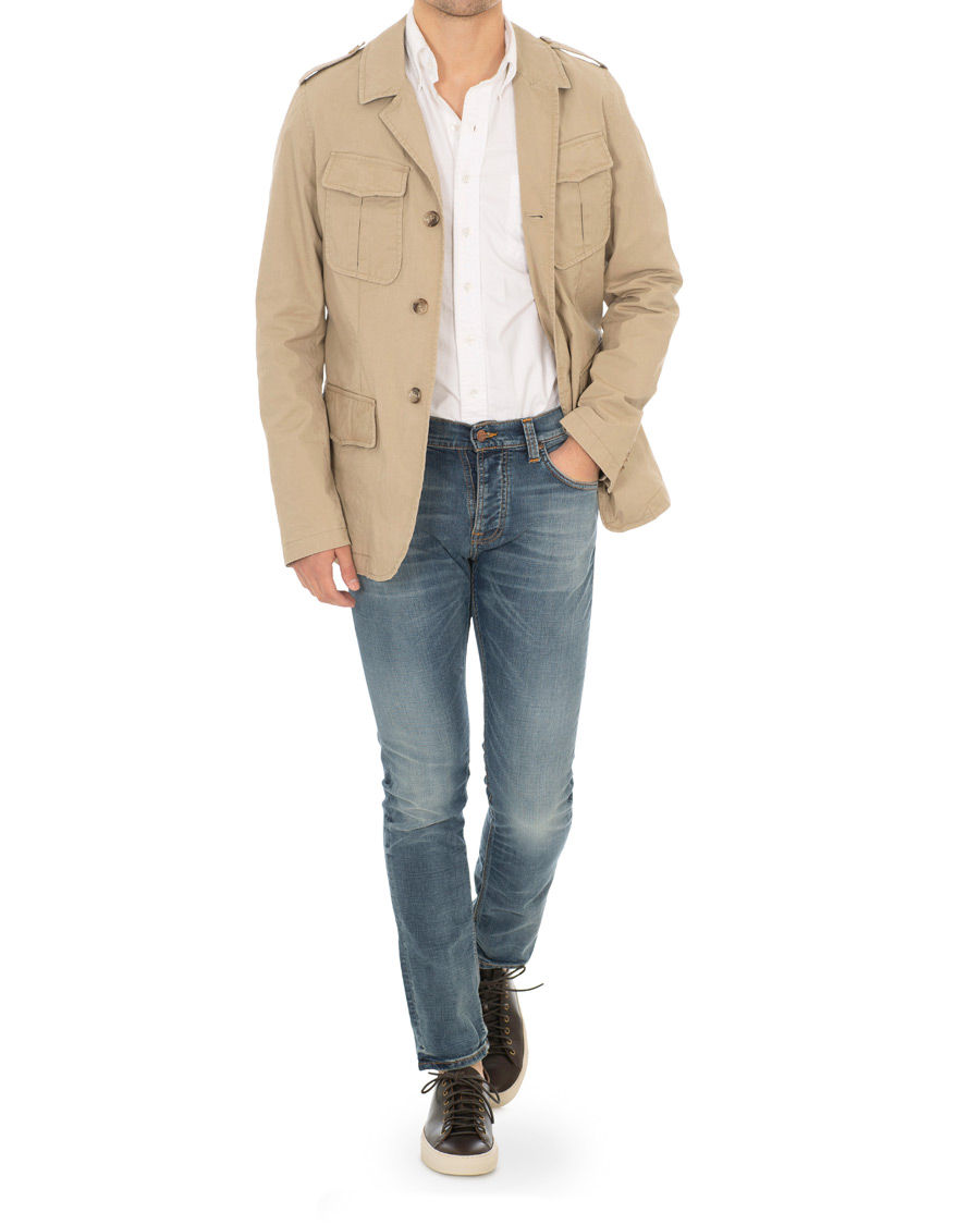 Homme | Jeans | Nudie Jeans | Grim Tim Organic Jeans Worn In Broken