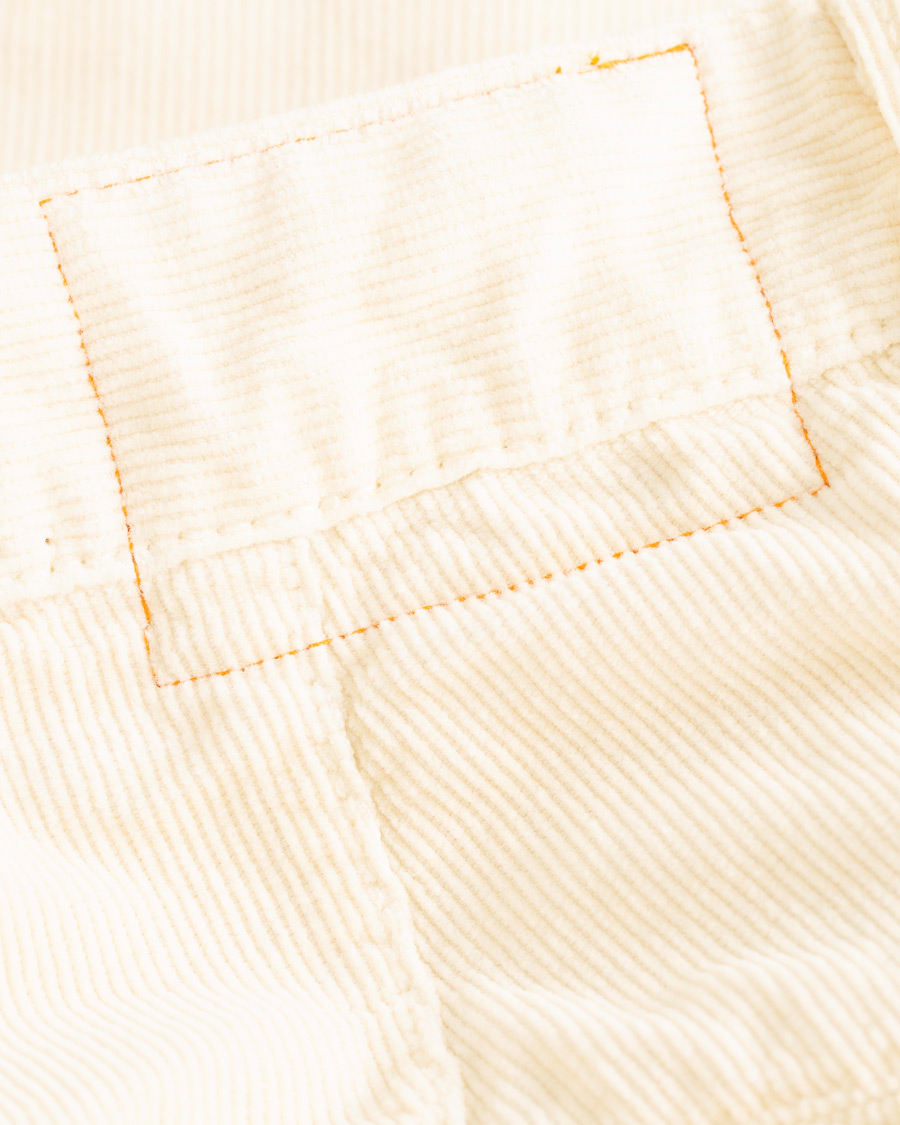 Heren | Korte broek | Nudie Jeans | Luke Baby Cord Shorts Dusty White